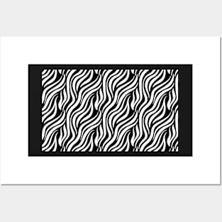 Zebra stripes pet bandana Posters and Art